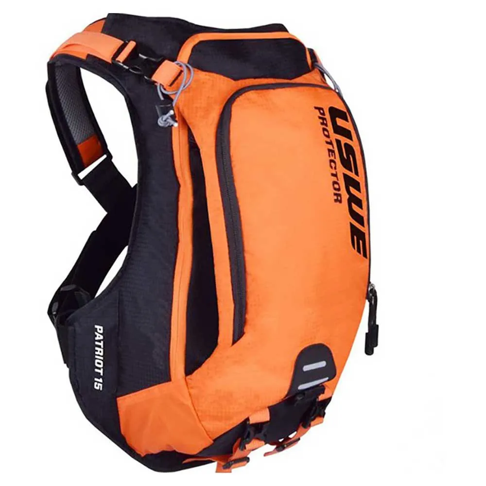 USWE Patriot Protector 15l Rucksack, Black / orange, One Size