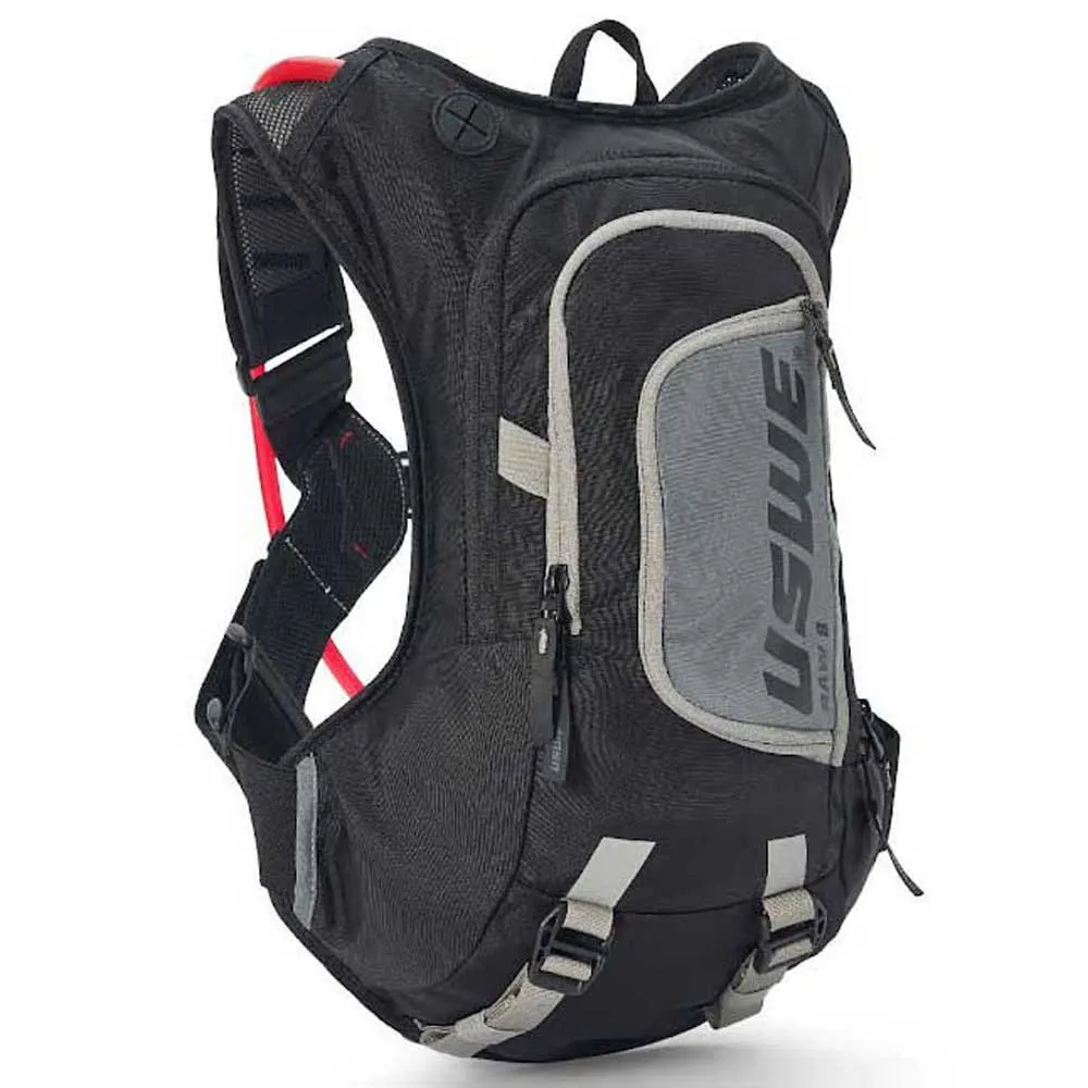USWE Raw 8 8l Trinkrucksack, Black, One Size