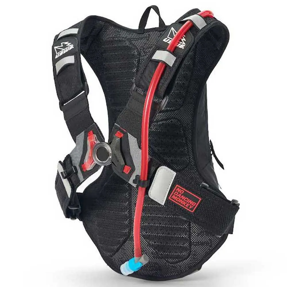 USWE Raw 8 8l Trinkrucksack, Black, One Size