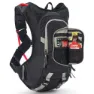 USWE Raw 8 8l Trinkrucksack, Black, One Size