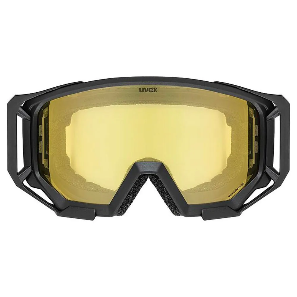 Uvex Athletic Cv Brille, Black matt, Colorvision Mirror Gold/CAT1 Uvex Athletic Cv Brille, Black matt, Colorvision Mirror Gold/CAT1