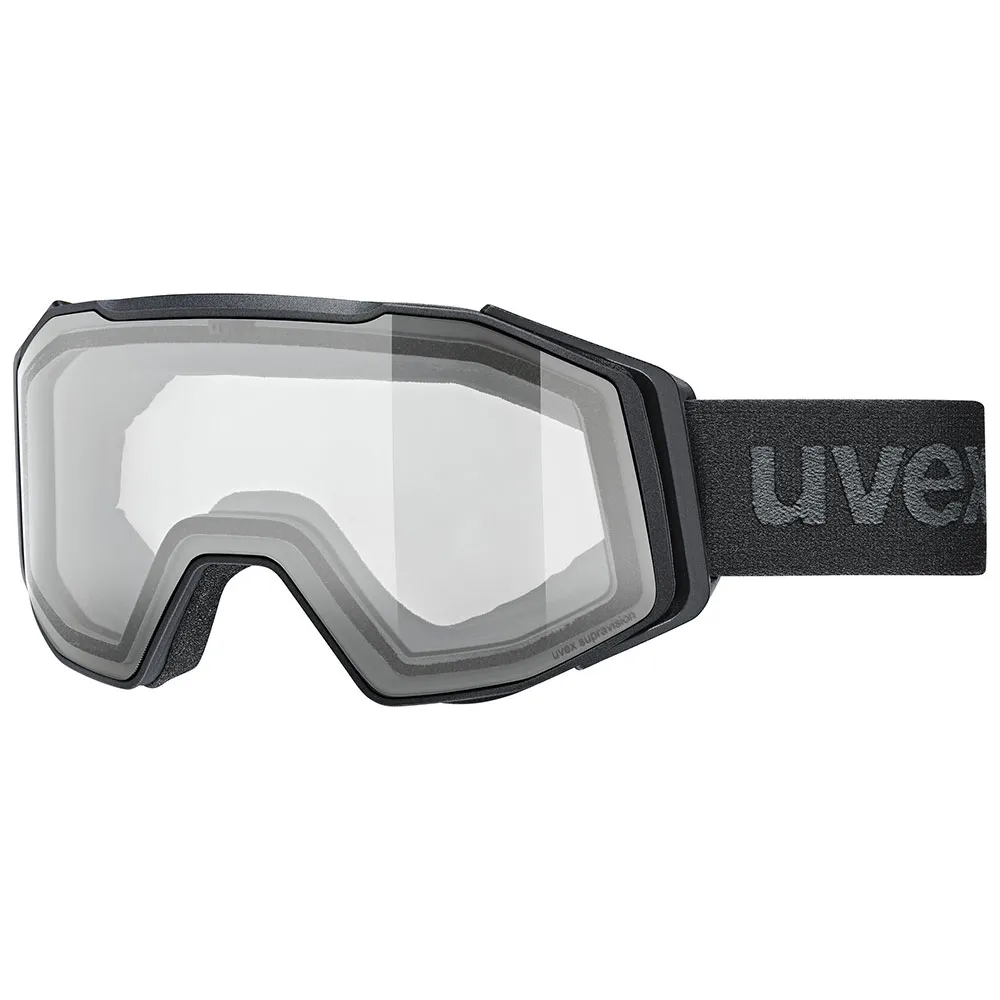 Uvex Gravity Brille, Black lime matt, Supravision Clear Clear/CAT0 Uvex Gravity Brille, Black lime matt, Supravision Clear Clear/CAT0