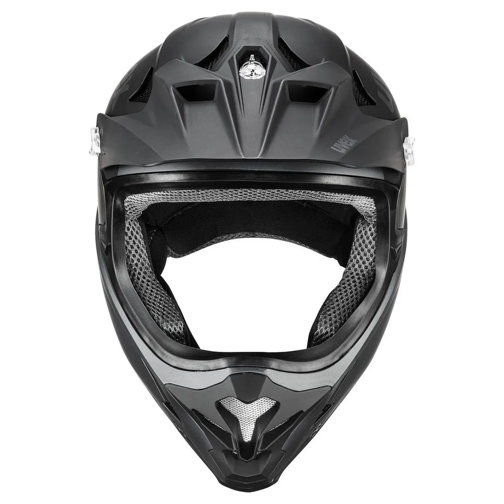 Uvex Hlmt 10 Bike Downhillhelm, Black / grey matt Uvex Hlmt 10 Bike Downhillhelm, Black / grey matt