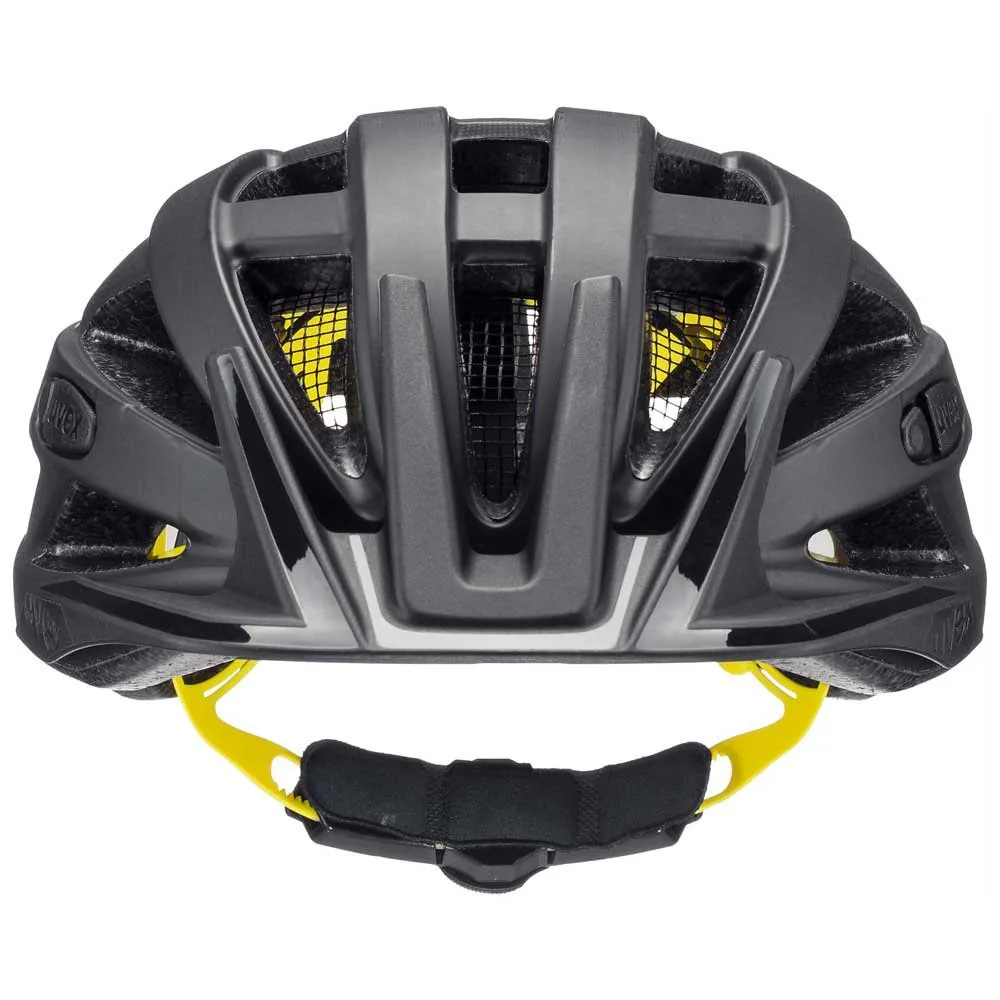 Uvex I-vo Cc Mips Mtb-helm, Titan / red mat Uvex I-vo Cc Mips Mtb-helm, Titan / red mat