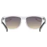 Uvex Lgl 39 Sonnenbrille, Clear / black, Smoke/CAT3