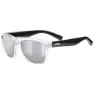 Uvex Lgl 39 Sonnenbrille, Clear / black, Smoke/CAT3
