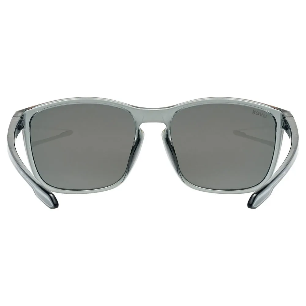 Uvex Lgl 52 Sonnenbrille Refurbished, Smoke, Mirror Red/CAT3 Uvex Lgl 52 Sonnenbrille Refurbished, Smoke, Mirror Red/CAT3