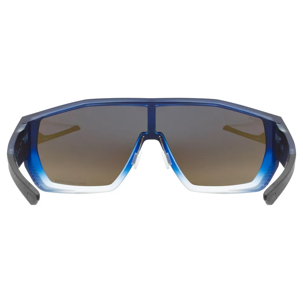 Uvex Mtn Style Colorvision Sonnenbrille, Blue matt / fade, Colorvision Mirror Blue/CAT3 Uvex Mtn Style Colorvision Sonnenbrille, Blue matt / fade, Colorvision Mirror Blue/CAT3