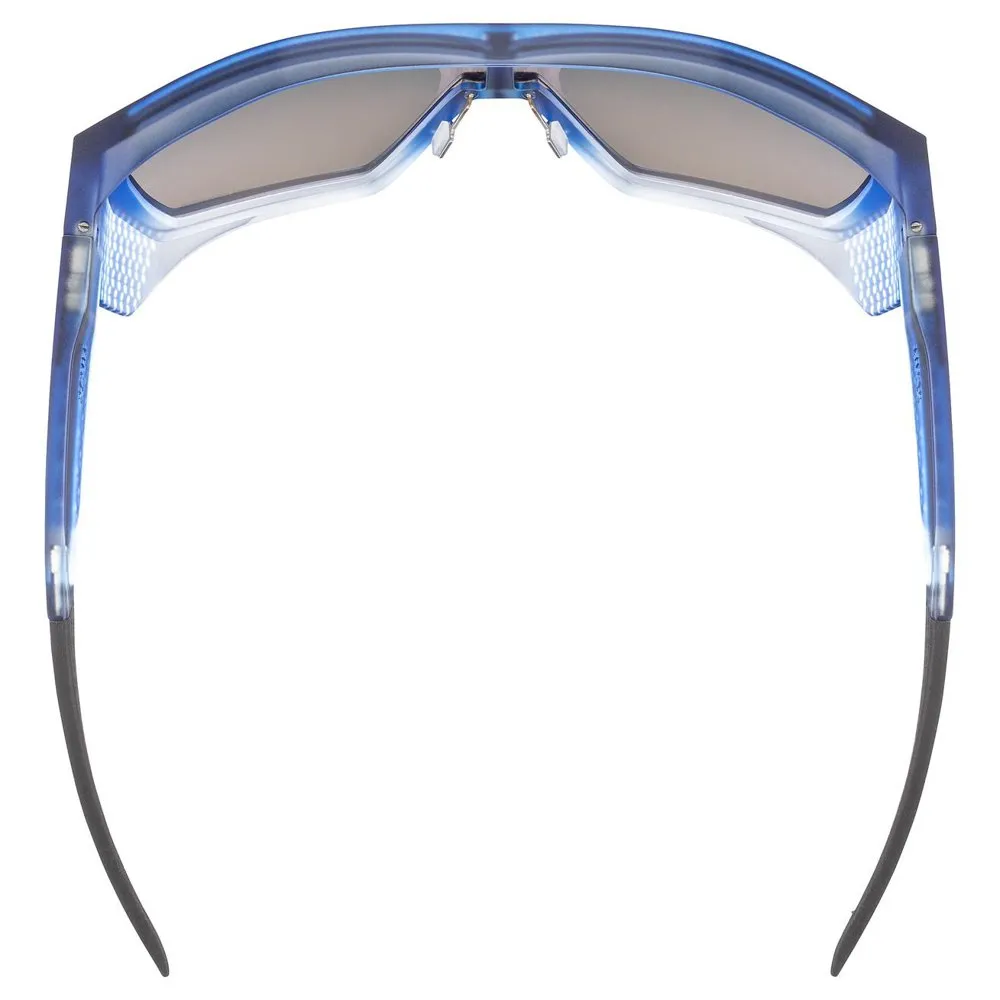 Uvex Mtn Style Colorvision Sonnenbrille, Blue matt / fade, Colorvision Mirror Blue/CAT3 Uvex Mtn Style Colorvision Sonnenbrille, Blue matt / fade, Colorvision Mirror Blue/CAT3