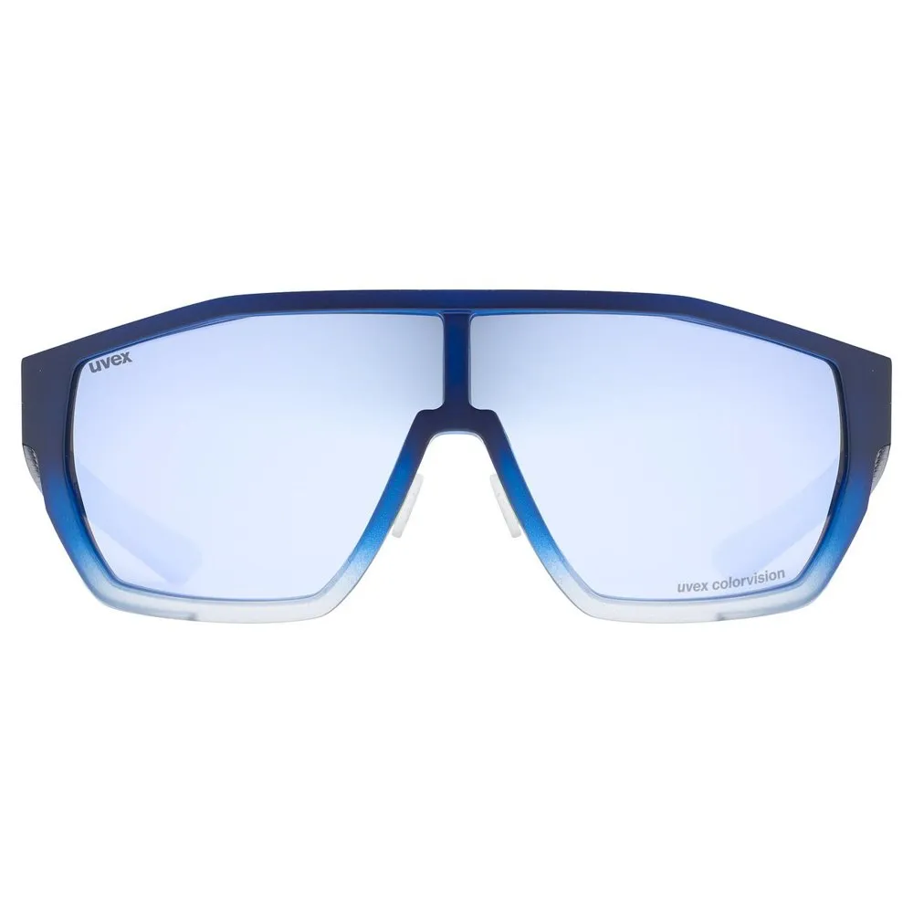 Uvex Mtn Style Colorvision Sonnenbrille, Blue matt / fade, Colorvision Mirror Blue/CAT3 Uvex Mtn Style Colorvision Sonnenbrille, Blue matt / fade, Colorvision Mirror Blue/CAT3