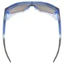 Uvex Mtn Style Colorvision Sonnenbrille, Blue matt / fade, Colorvision Mirror Blue/CAT3