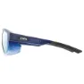 Uvex Mtn Style Colorvision Sonnenbrille, Blue matt / fade, Colorvision Mirror Blue/CAT3