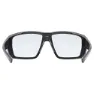 Uvex Mtn Venture V Photochrome Sonnenbrille, Black matt, Variomatic Smoke/CAT1-3