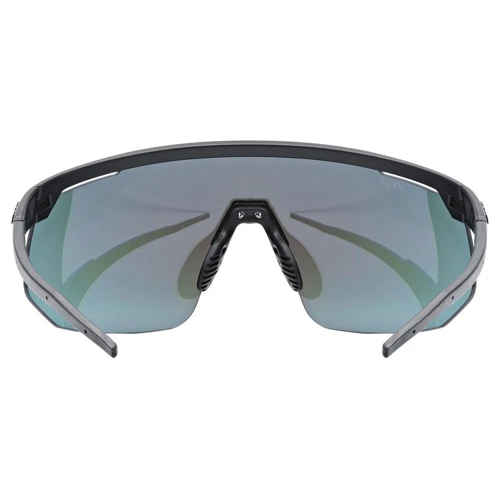 Uvex Pace One Sonnenbrille, Black matt, Supravision Mirror Blue/CAT3 Uvex Pace One Sonnenbrille, Black matt, Supravision Mirror Blue/CAT3