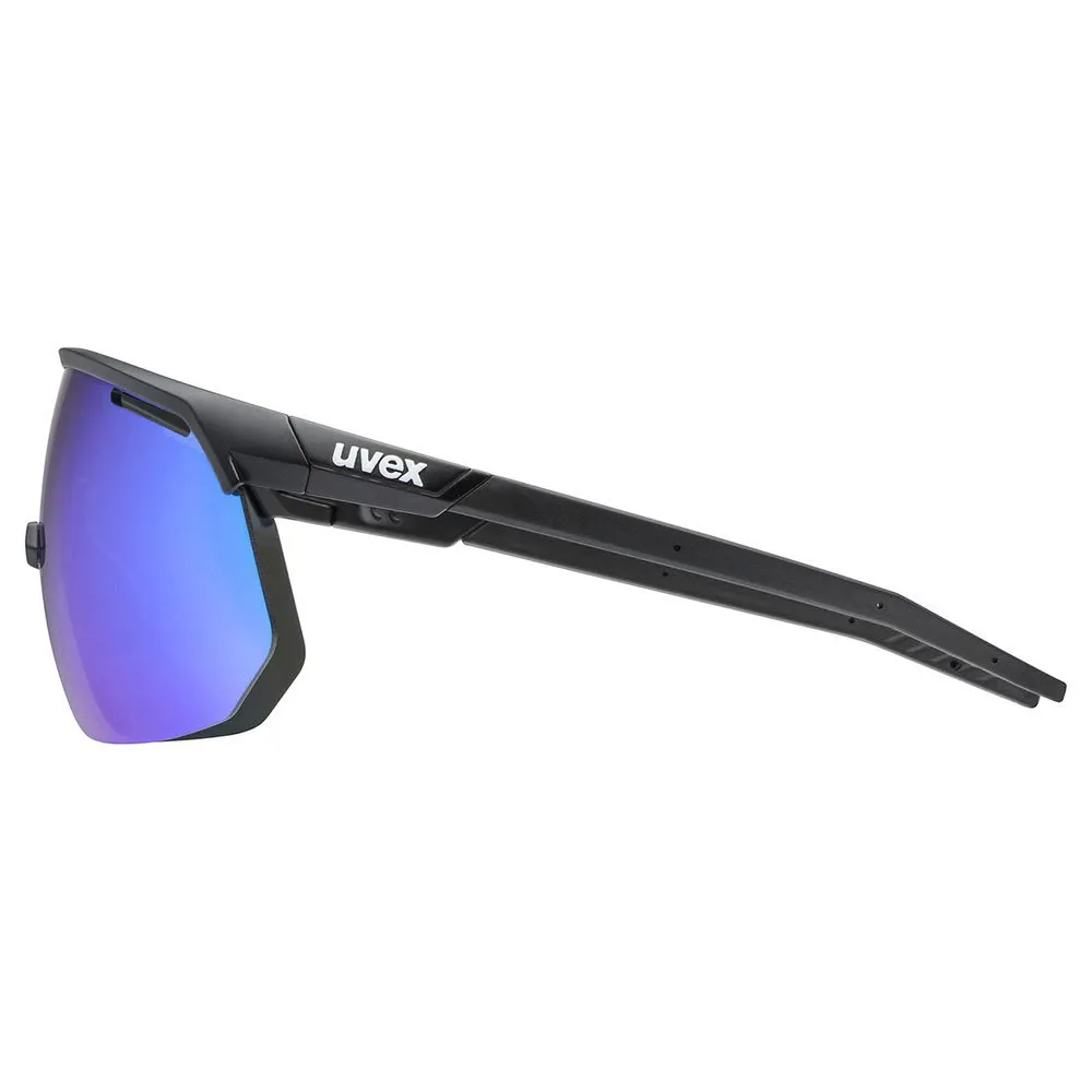 Uvex Pace One Sonnenbrille, Black matt, Supravision Mirror Blue/CAT3 Uvex Pace One Sonnenbrille, Black matt, Supravision Mirror Blue/CAT3