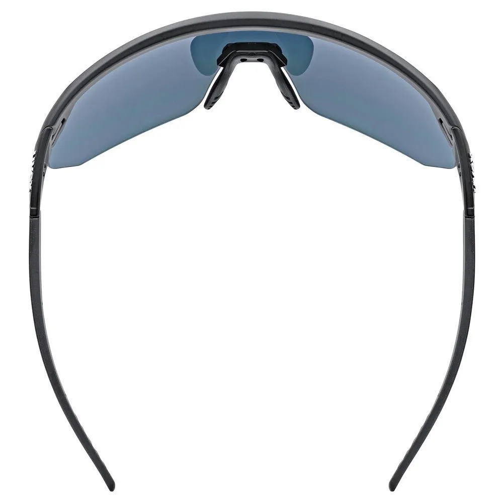 Uvex Pace One Sonnenbrille, Black matt, Supravision Mirror Blue/CAT3 Uvex Pace One Sonnenbrille, Black matt, Supravision Mirror Blue/CAT3