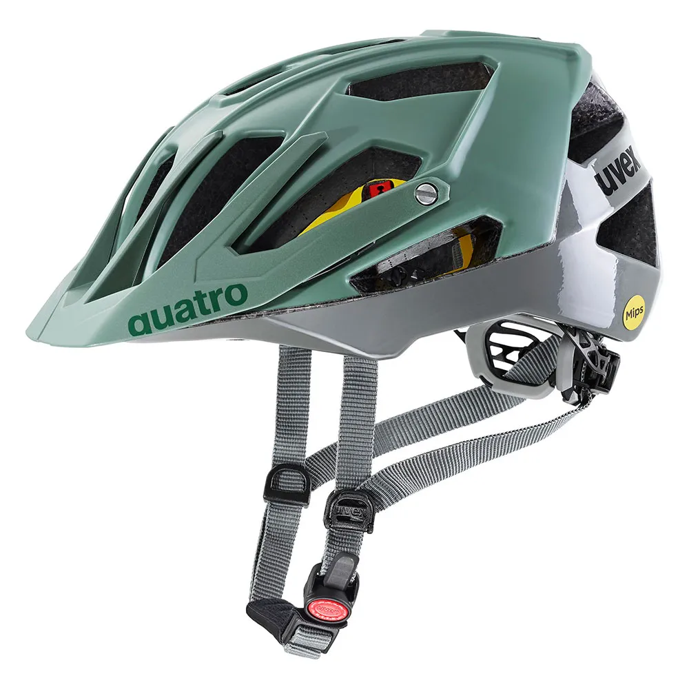 Uvex Quatro Cc Mtb-helm, Moss green / rhino Uvex Quatro Cc Mtb-helm, Moss green / rhino