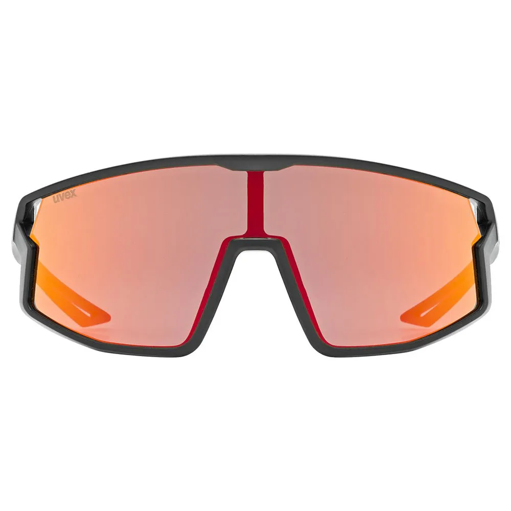 Uvex Skyryse Sonnenbrille Refurbished, Black matt, Mirror Red/CAT3