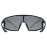 Uvex Skyryse Sonnenbrille Refurbished, Black matt, Mirror Red/CAT3