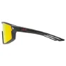 Uvex Skyryse Sonnenbrille Refurbished, Black matt, Mirror Red/CAT3