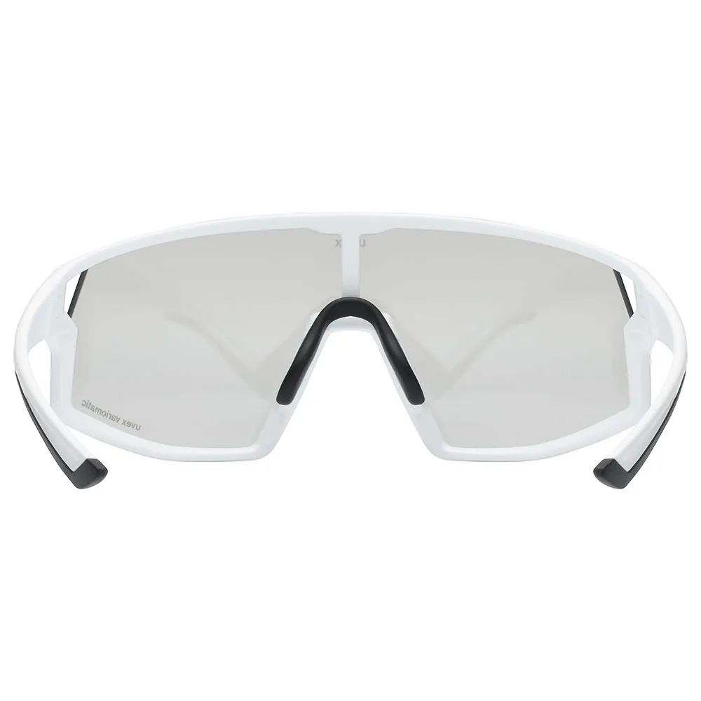 Uvex Skyryse Variomatic Photochrome Sonnenbrille, White matt, Variomatic Lite Mirror Silver/CAT1-3 Uvex Skyryse Variomatic Photochrome Sonnenbrille, White matt, Variomatic Lite Mirror Silver/CAT1-3