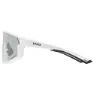 Uvex Skyryse Variomatic Photochrome Sonnenbrille, White matt, Variomatic Lite Mirror Silver/CAT1-3