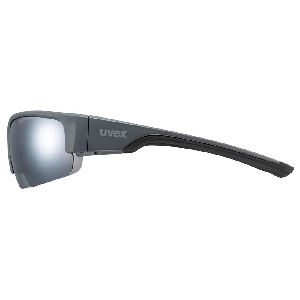 Uvex Sportstyle 215 Spiegel-sonnenbrille, Grey matte, Litemirror Silver/CAT3 Uvex Sportstyle 215 Spiegel-sonnenbrille, Grey matte, Litemirror Silver/CAT3