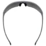 Uvex Sportstyle 215 Spiegel-sonnenbrille, Grey matte, Litemirror Silver/CAT3