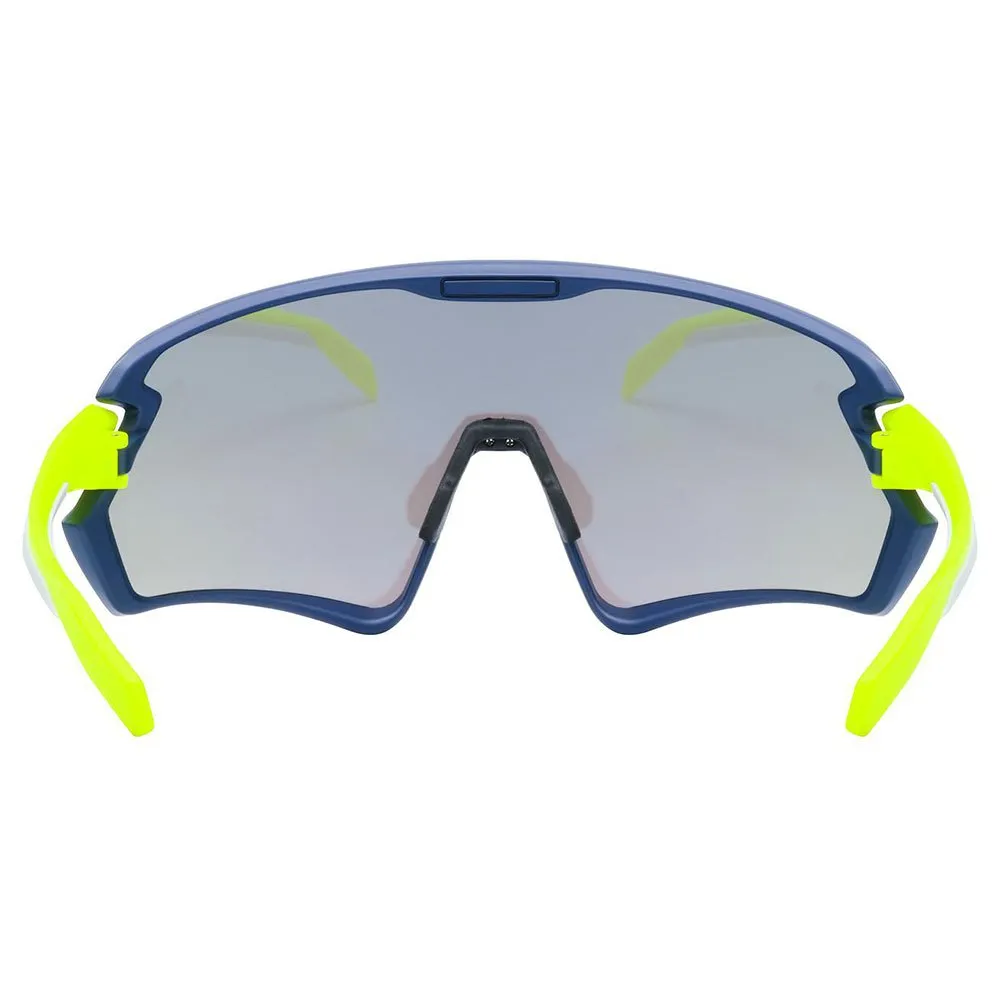 Uvex Sportstyle 231 2.0 Sonnenbrille, Blue / yellow matt, Supravision Mirror Blue/CAT2