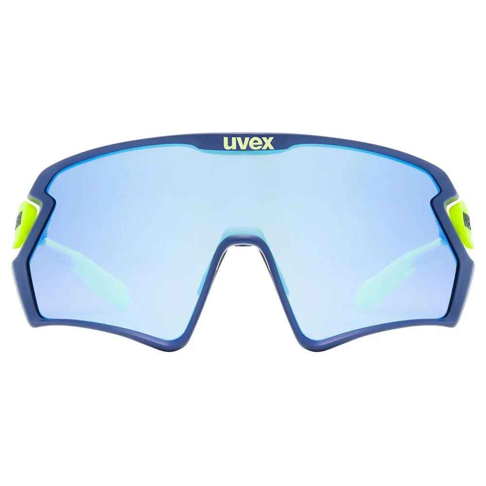 Uvex Sportstyle 231 2.0 Sonnenbrille, Blue / yellow matt, Supravision Mirror Blue/CAT2