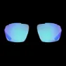 Uvex Sportstyle 233 Polarisierte Sonnenbrille, Black matt, Polavision Mirror Green/CAT3