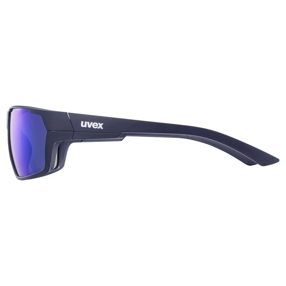 Uvex Sportstyle 233 Polavision Polarisierte Sonnenbrille, Deep space matt, Polavision Mirror Blue/CAT3 Uvex Sportstyle 233 Polavision Polarisierte Sonnenbrille, Deep space matt, Polavision Mirror Blue/CAT3