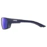 Uvex Sportstyle 233 Polavision Polarisierte Sonnenbrille, Deep space matt, Polavision Mirror Blue/CAT3