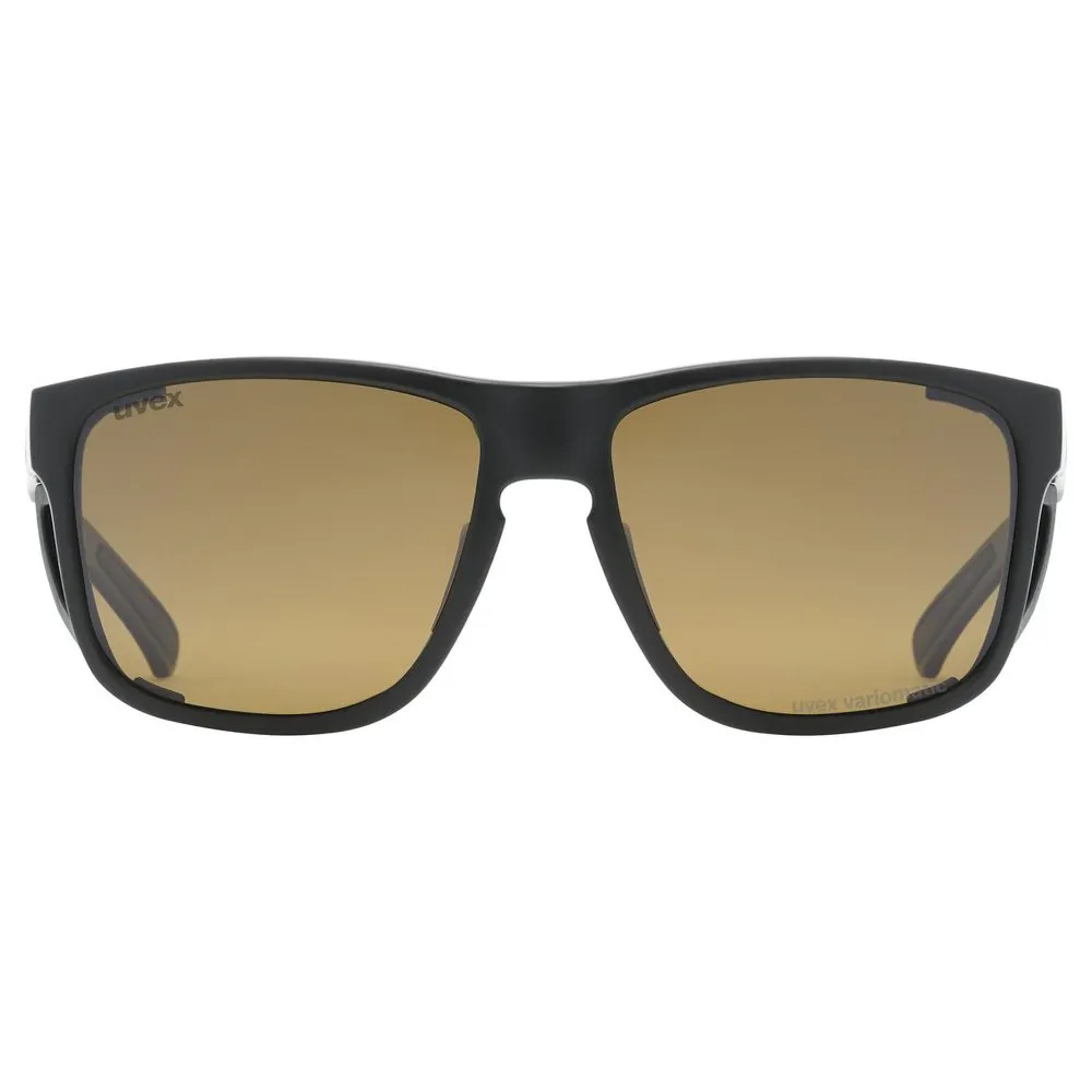 Uvex Sportstyle 312 Vpx Polavision Photochrome Polarisierte Sonnenbrille, Black matt, Polavision Brown/CAT2-3 Uvex Sportstyle 312 Vpx Polavision Photochrome Polarisierte Sonnenbrille, Black matt, Polavision Brown/CAT2-3