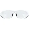 Uvex Sportstyle 806 V Photochrome Sonnenbrille, White, Variomatic Smoke/CAT1-3
