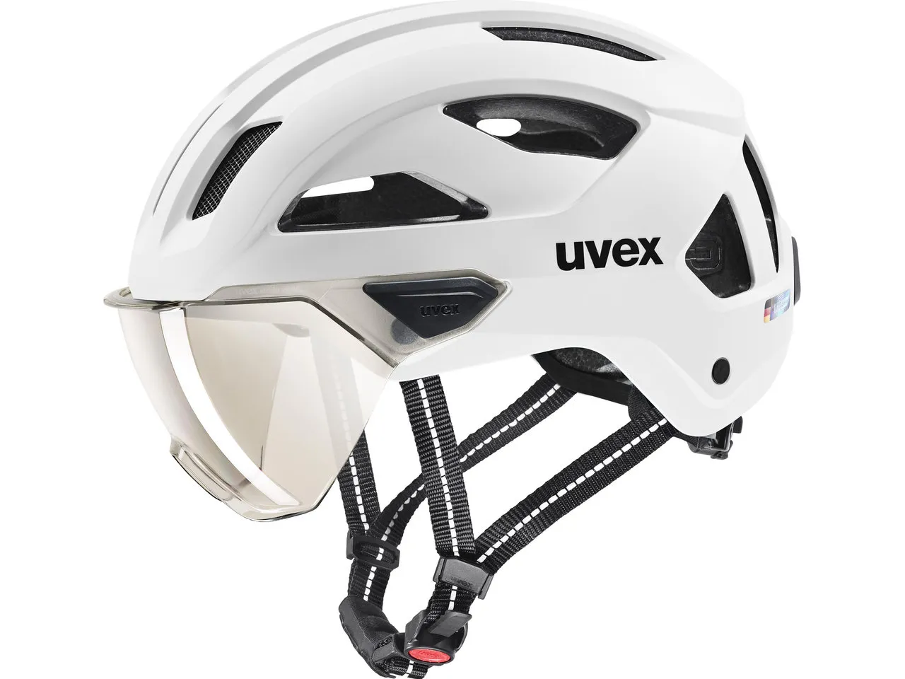 Uvex Stride Visor Helm, Weiß Uvex Stride Visor Helm, Weiß