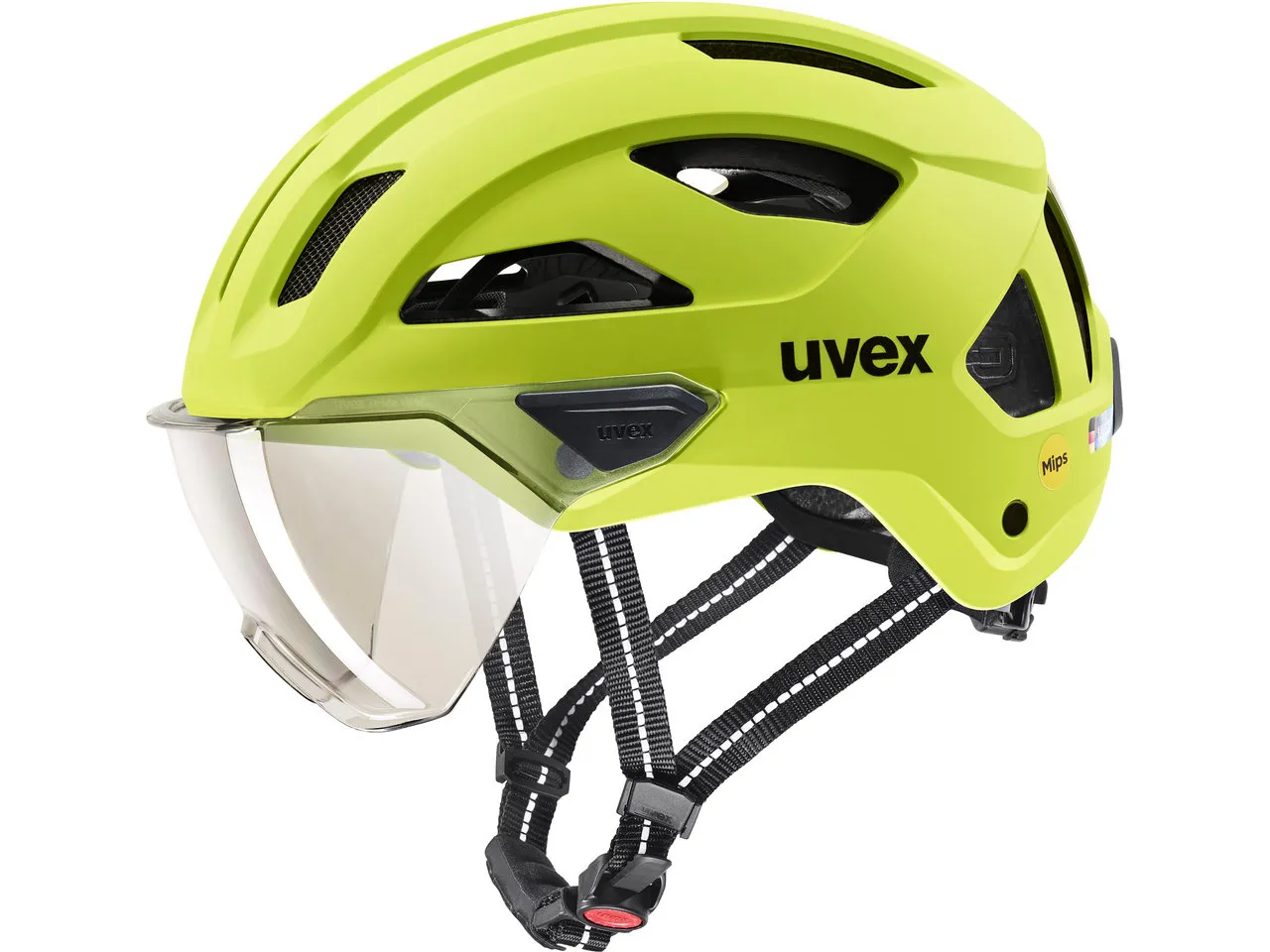 Uvex Stride Visor MIPS Helm, Gelb Uvex Stride Visor MIPS Helm, Gelb