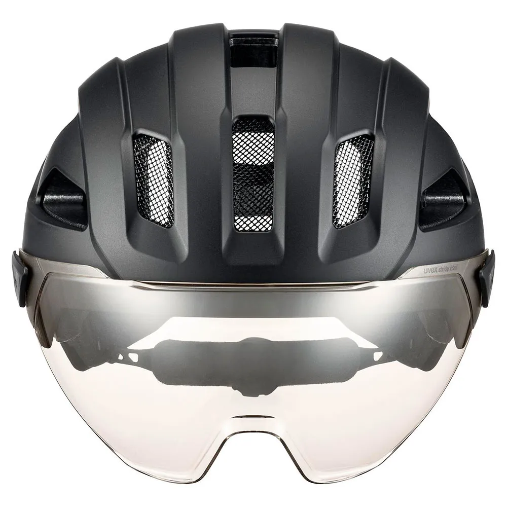 Uvex Stride Visor Variomatic Cat1-2 Stadthelm Uvex Stride Visor Variomatic Cat1-2 Stadthelm