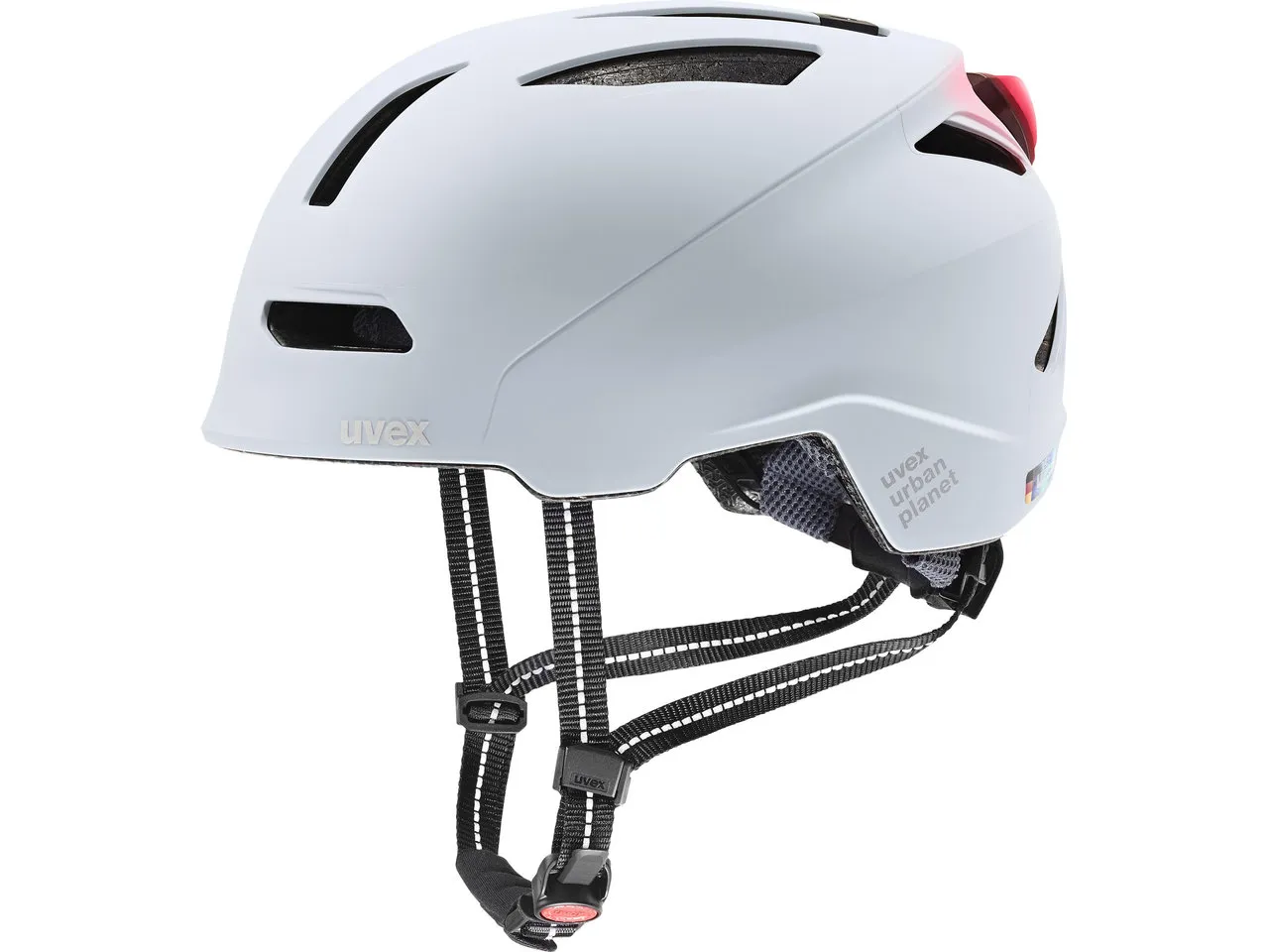 Uvex urban planet LED Helm, Weiß Uvex urban planet LED Helm, Weiß