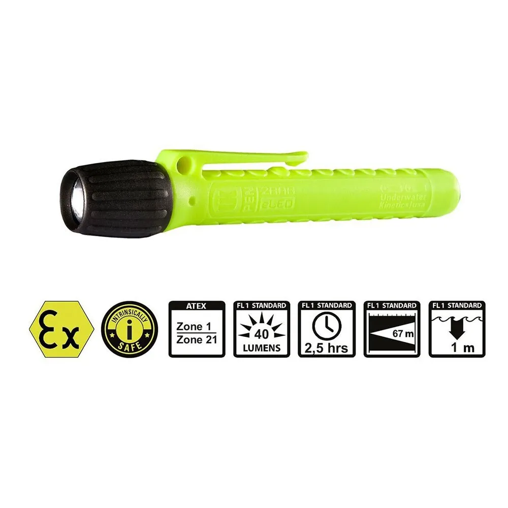 Uw Kinectics Eled Pen Atex Taschenlampe, 35 Lumina Uw Kinectics Eled Pen Atex Taschenlampe, 35 Lumina