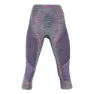 Black melange / purple / raspberry