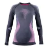 Anthracite melange / raspberry / purple 1