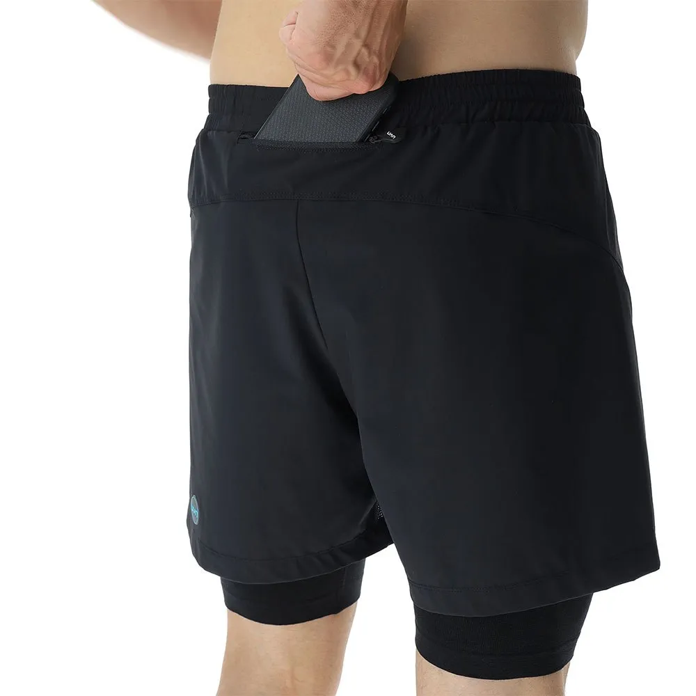 UYN Running Exceleration Performance 2 In 1 Kurze Hose male UYN Running Exceleration Performance 2 In 1 Kurze Hose male