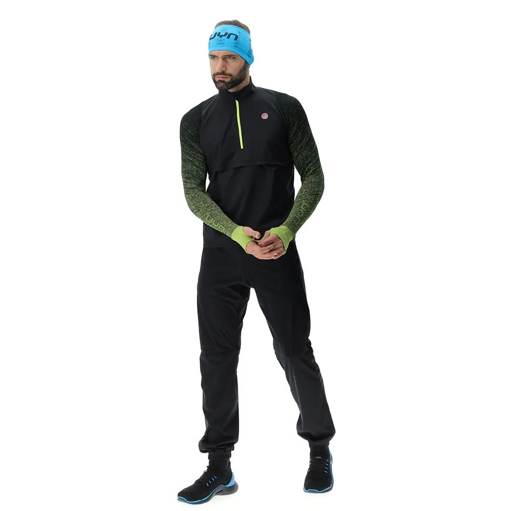 UYN Running Exceleration Windproof Zip Up Langarm-t-shirt male