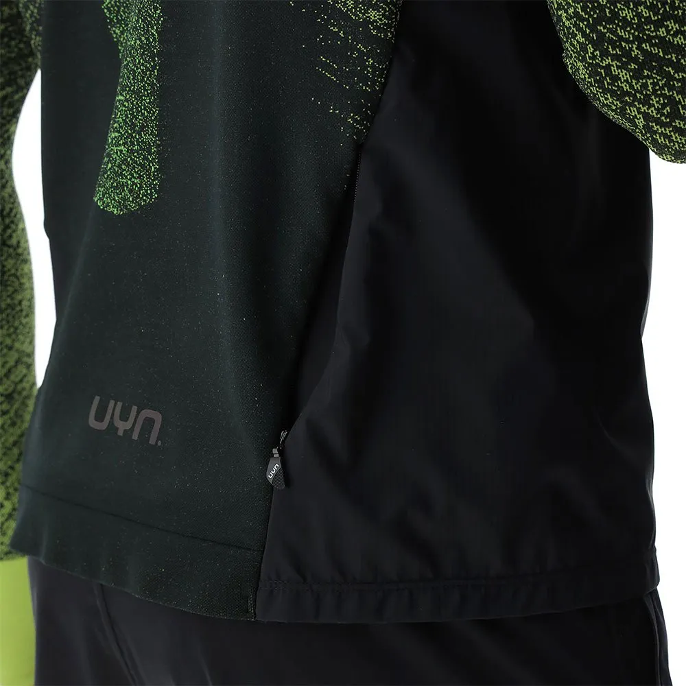 UYN Running Exceleration Windproof Zip Up Langarm-t-shirt male