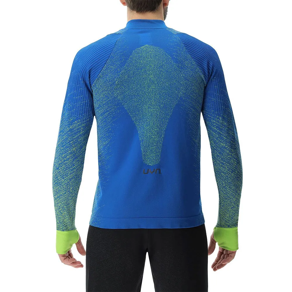 UYN Running Exceleration Zip Up Langarm-t-shirt male