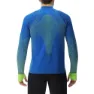 UYN Running Exceleration Zip Up Langarm-t-shirt male