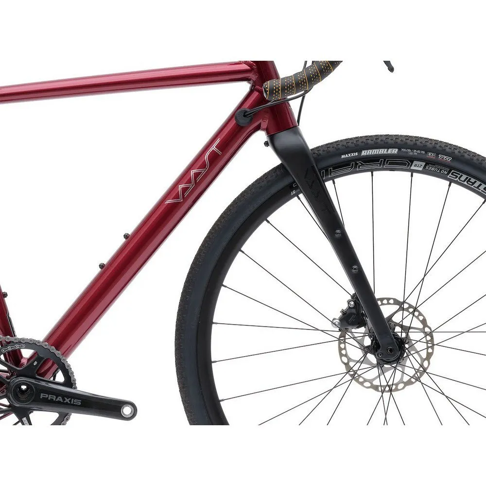 Vaast Bikes A/1 700c Grx 1x Gravelbike, Gloss berry red Vaast Bikes A/1 700c Grx 1x Gravelbike, Gloss berry red