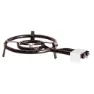 Vaello 40 Cm 2 Butangasbrenner, Black / white, One Size