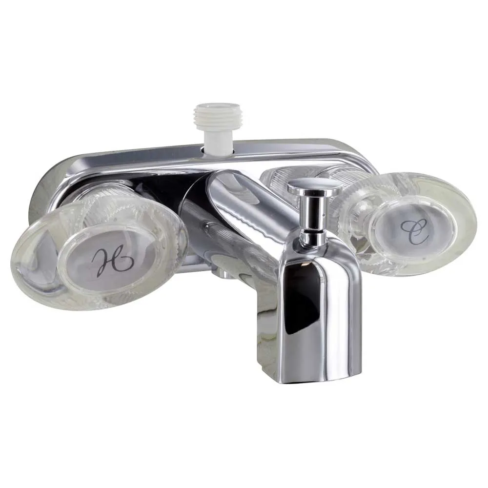 Valterra Catalina Tub Diverter Wasserhahn, Clear / chrome, One Size Valterra Catalina Tub Diverter Wasserhahn, Clear / chrome, One Size